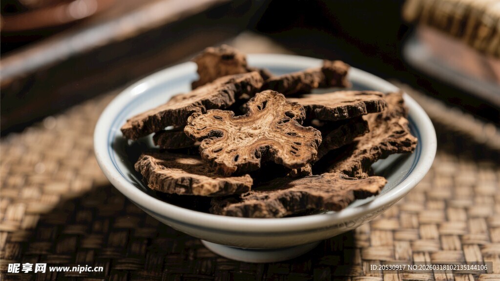 大黄蓼科中药材根及根茎