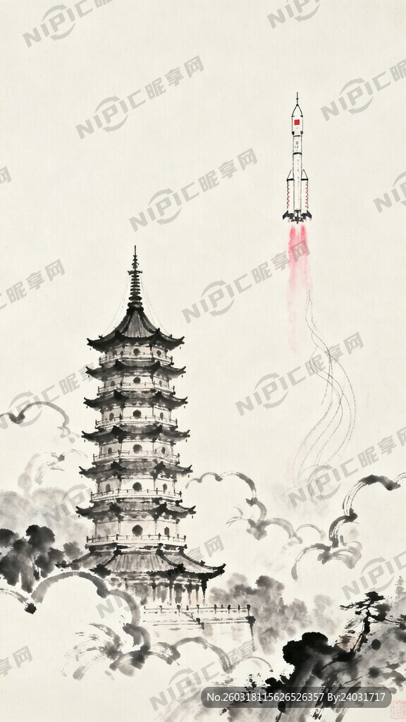 博雅塔    白云      
