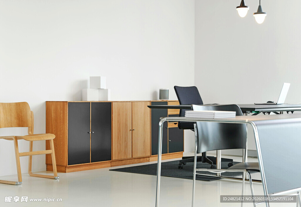 现代简约风格办公家具场景