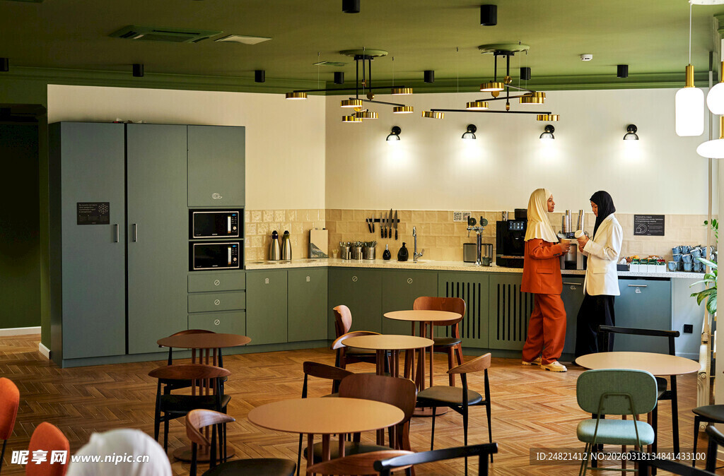 温馨咖啡馆内景