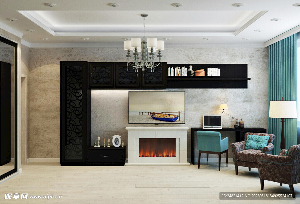 现代简约风格客厅设计