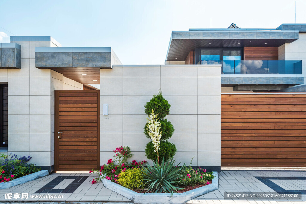 现代风格庭院住宅景观