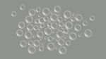 透明气泡群