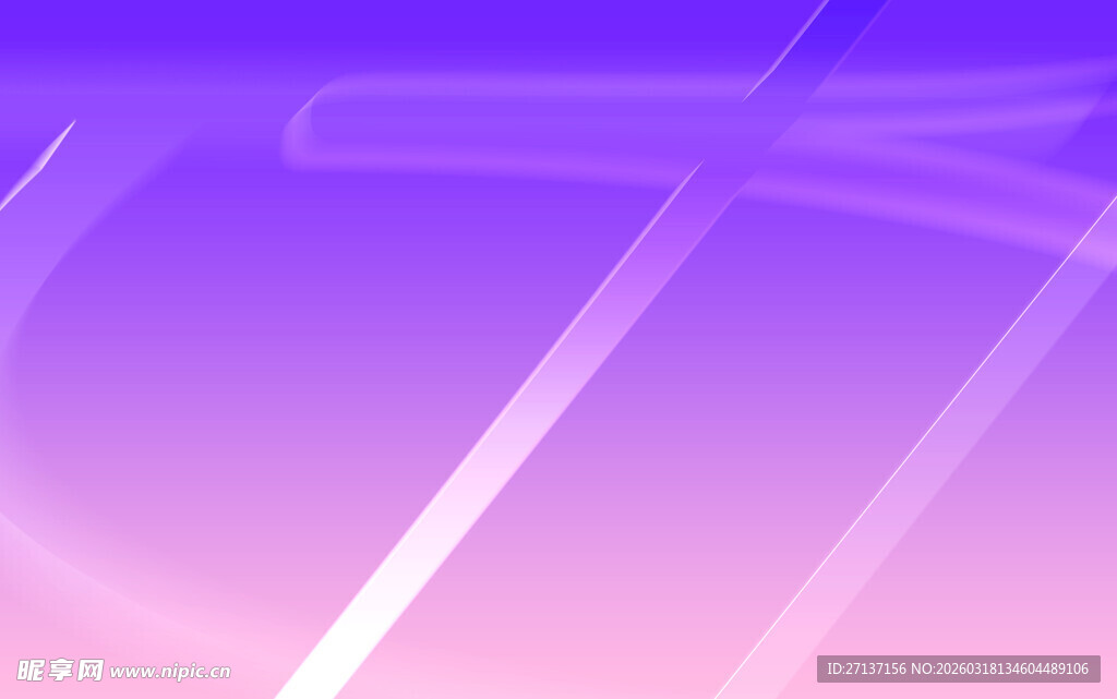梦幻渐变紫色线条背景图