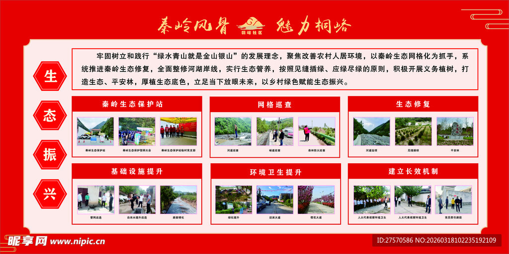 生态振兴照片排版