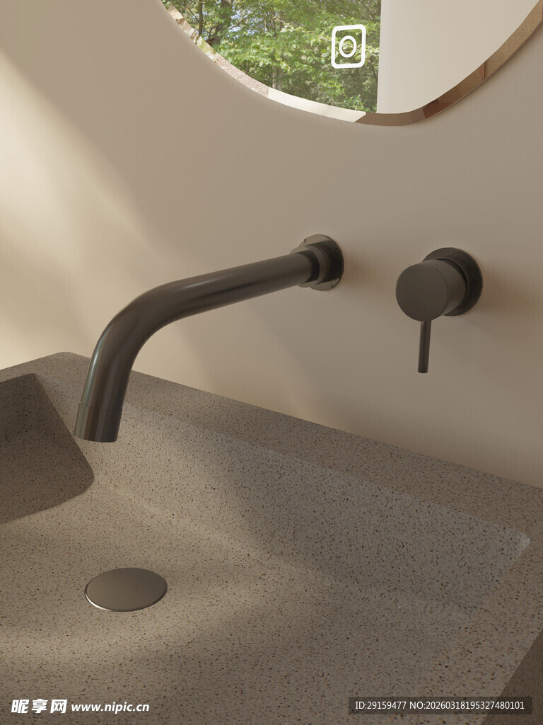 现代简约风格洗手台设计