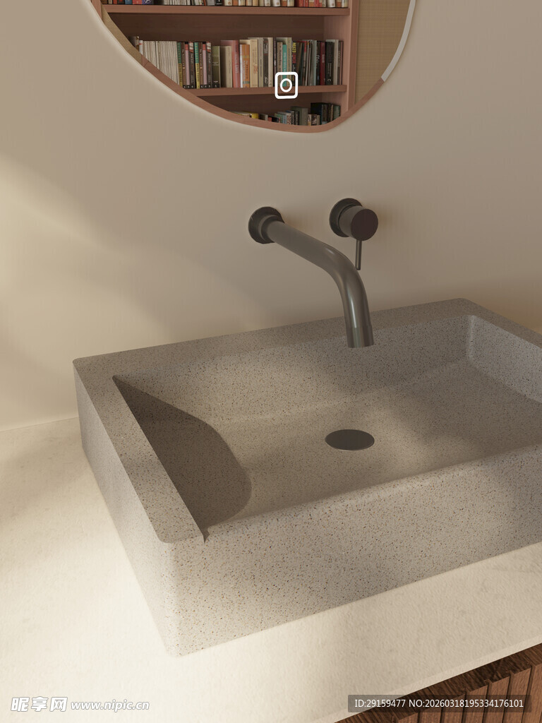 现代简约风格洗手台设计