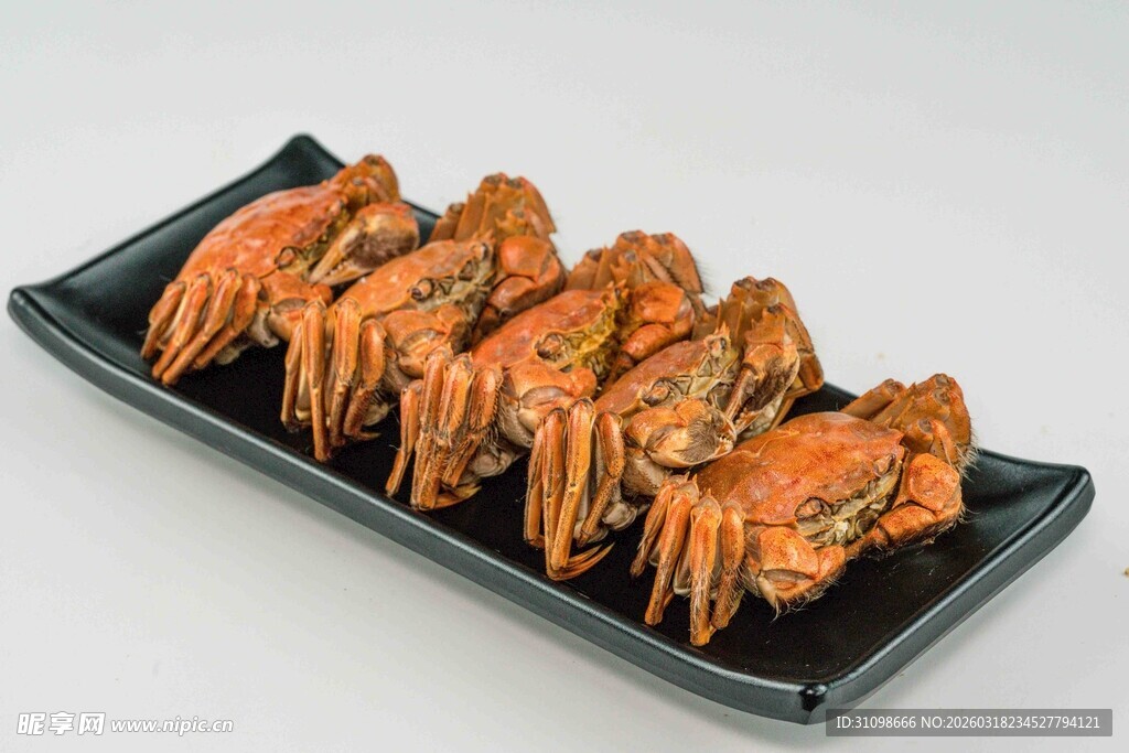 一盘美味大闸蟹