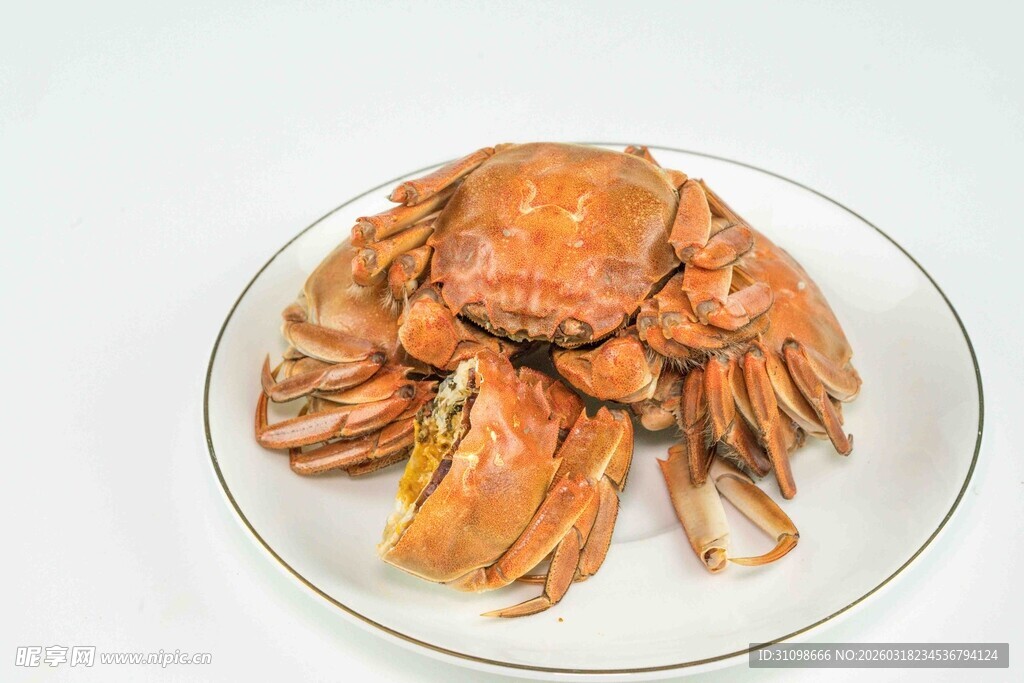 盘中美味大闸蟹