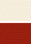 红白波点布料纹理展示