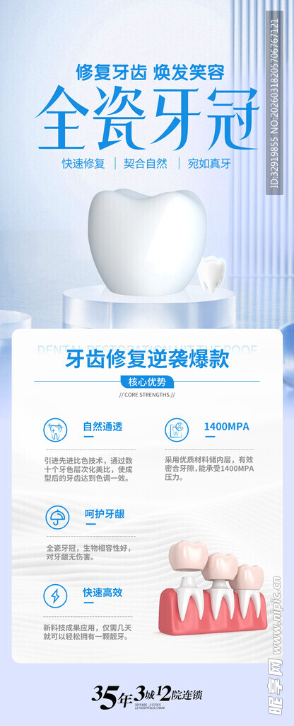  牙科海报