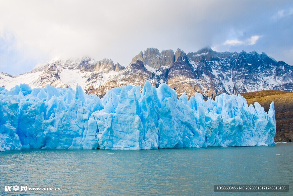 壮丽冰川美景