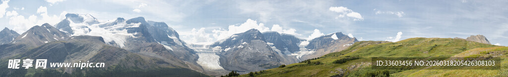 壮丽高山草甸美景