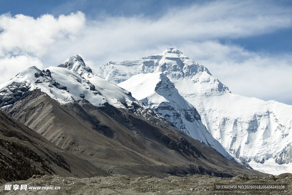 巍峨壮丽的珠穆朗玛峰
