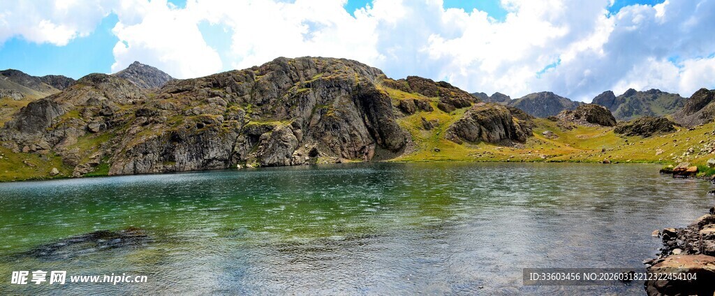 美丽山水风光图