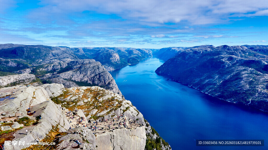 壮丽峡湾风光美景