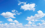蓝天白云天空