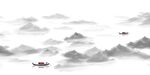 水墨山水背景