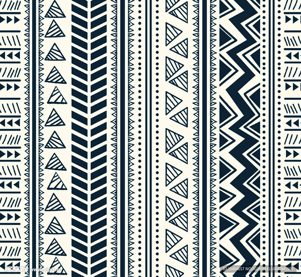 几何图案民族风纹理背景