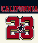 加州23号队服标志