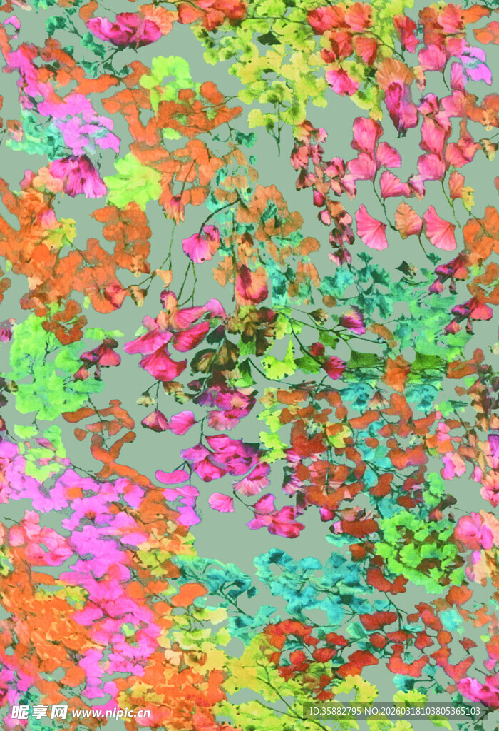 多彩抽象艺术纹理图案