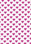 粉色心形图案背景