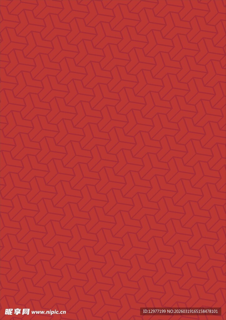 纯红色纹理背景图