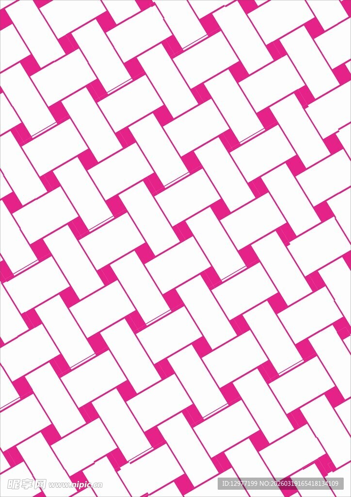 粉色几何编织图案背景