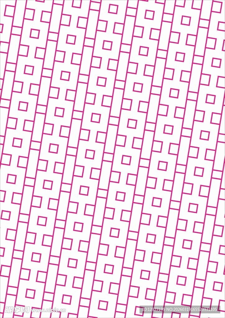 粉色几何图案无缝背景