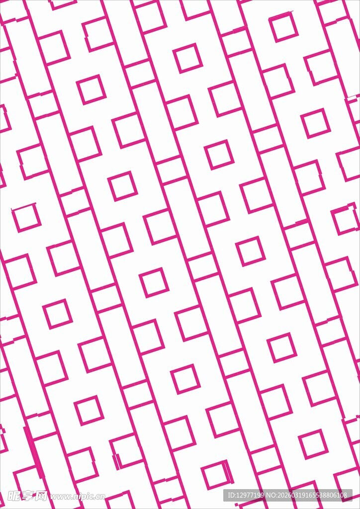 粉色几何图案无缝背景