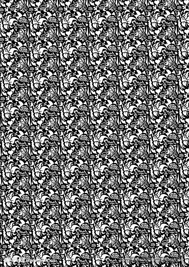 黑白纹理图案背景