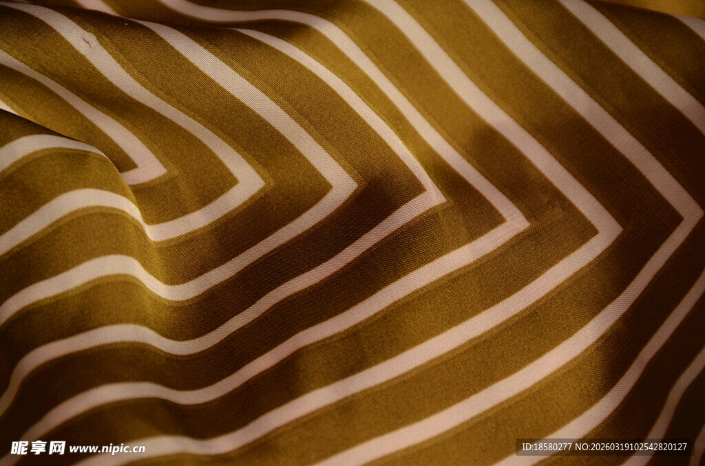 条纹布料纹理特写