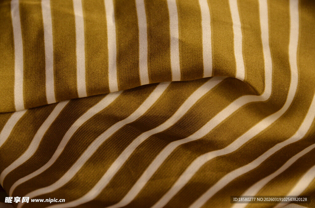 条纹布料纹理特写