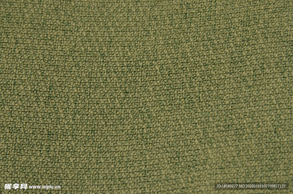 橄榄绿织物纹理