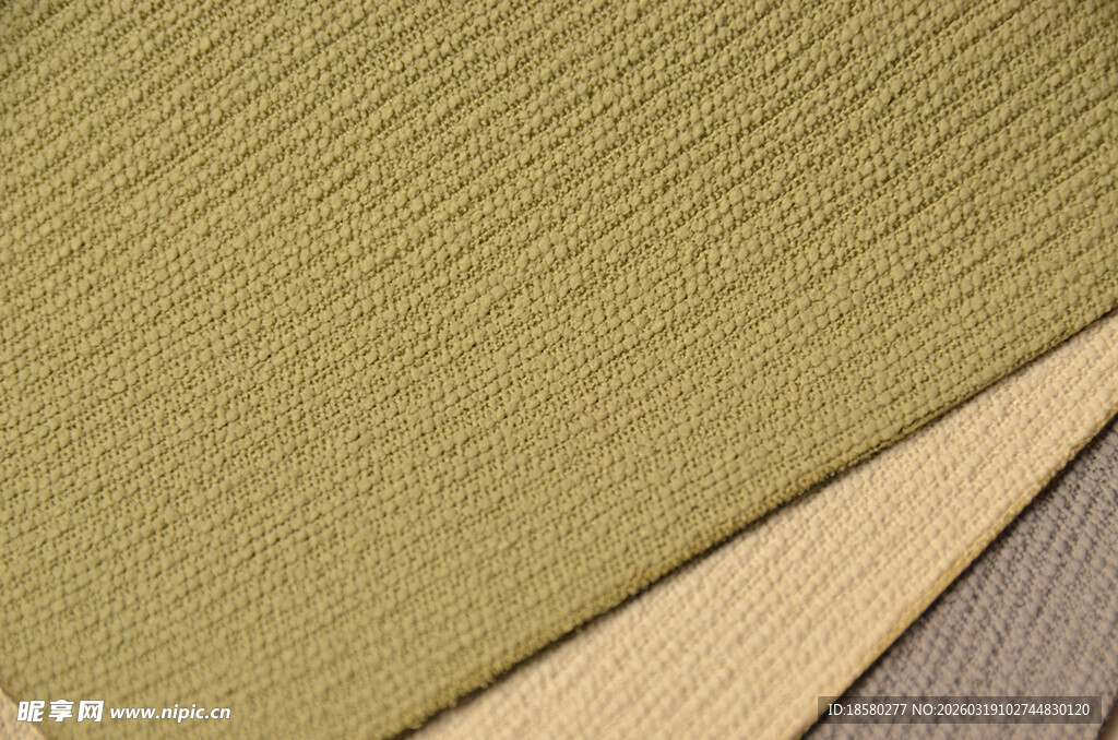 多彩织物纹理展示