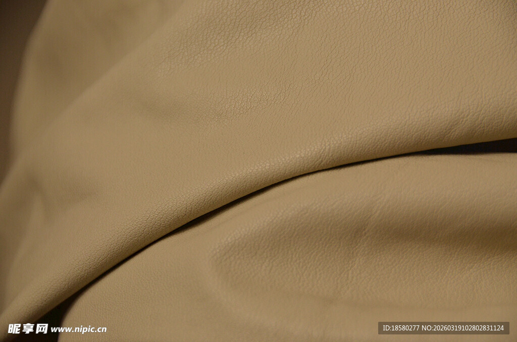 米色布料纹理特写