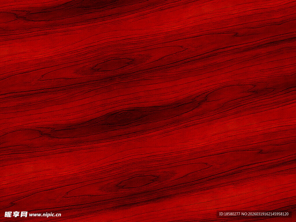 红色木纹纹理背景图