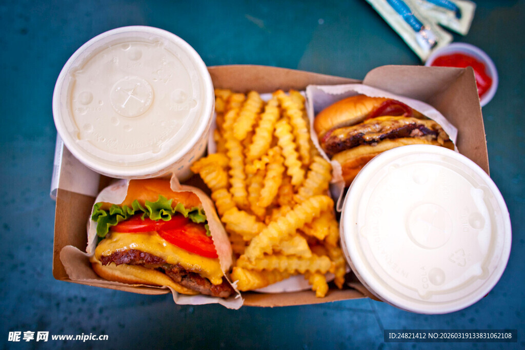 美味快餐组合套餐