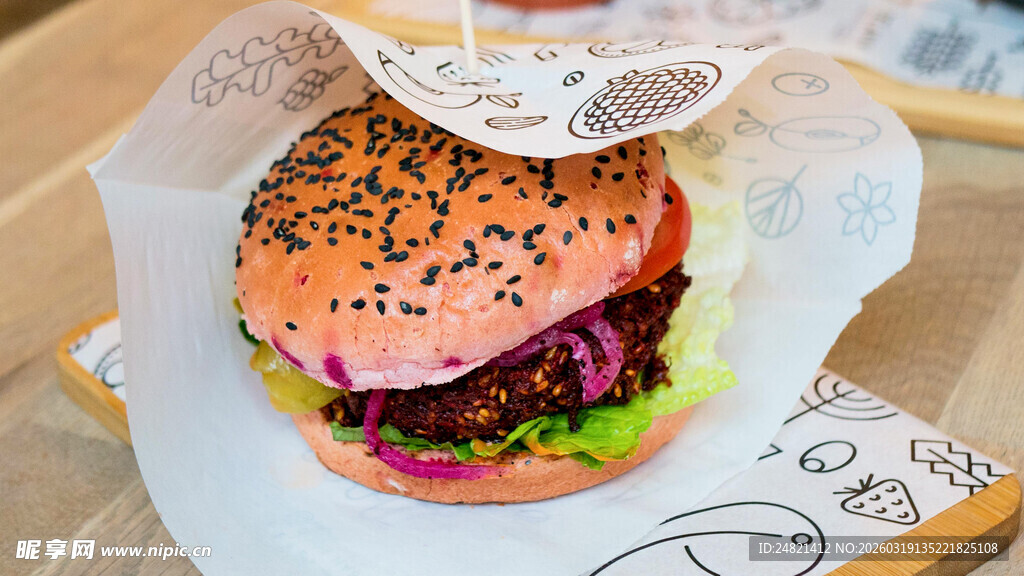 美味多彩汉堡