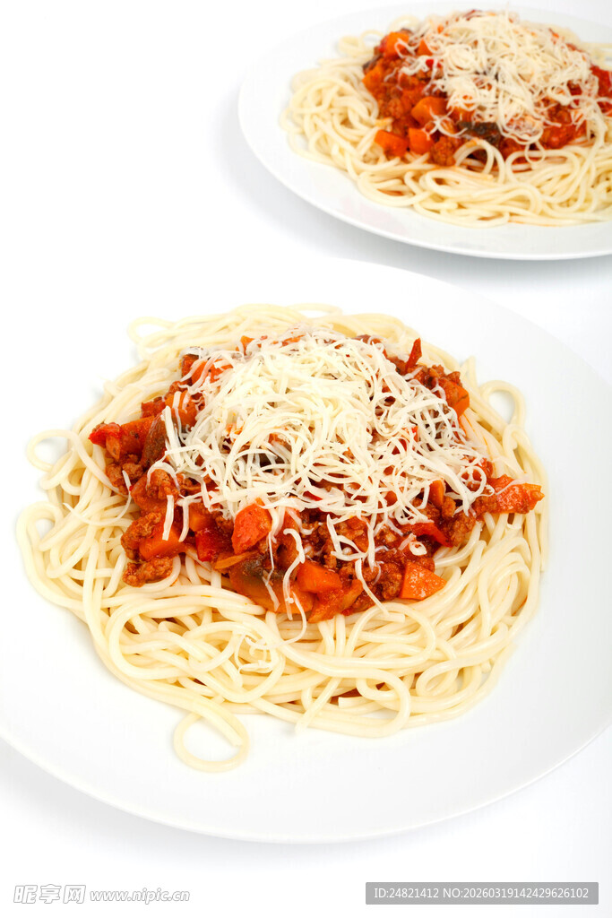 美味意大利肉酱面