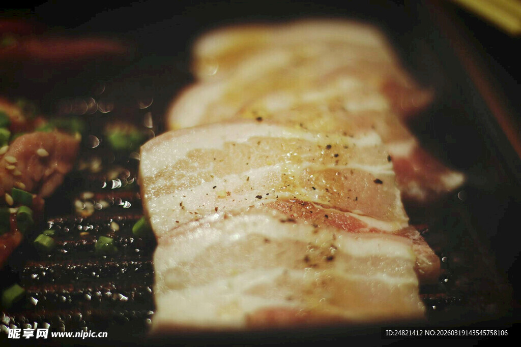 香煎美味五花肉