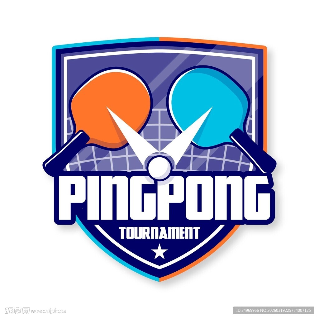 乒乓球锦标赛标志
