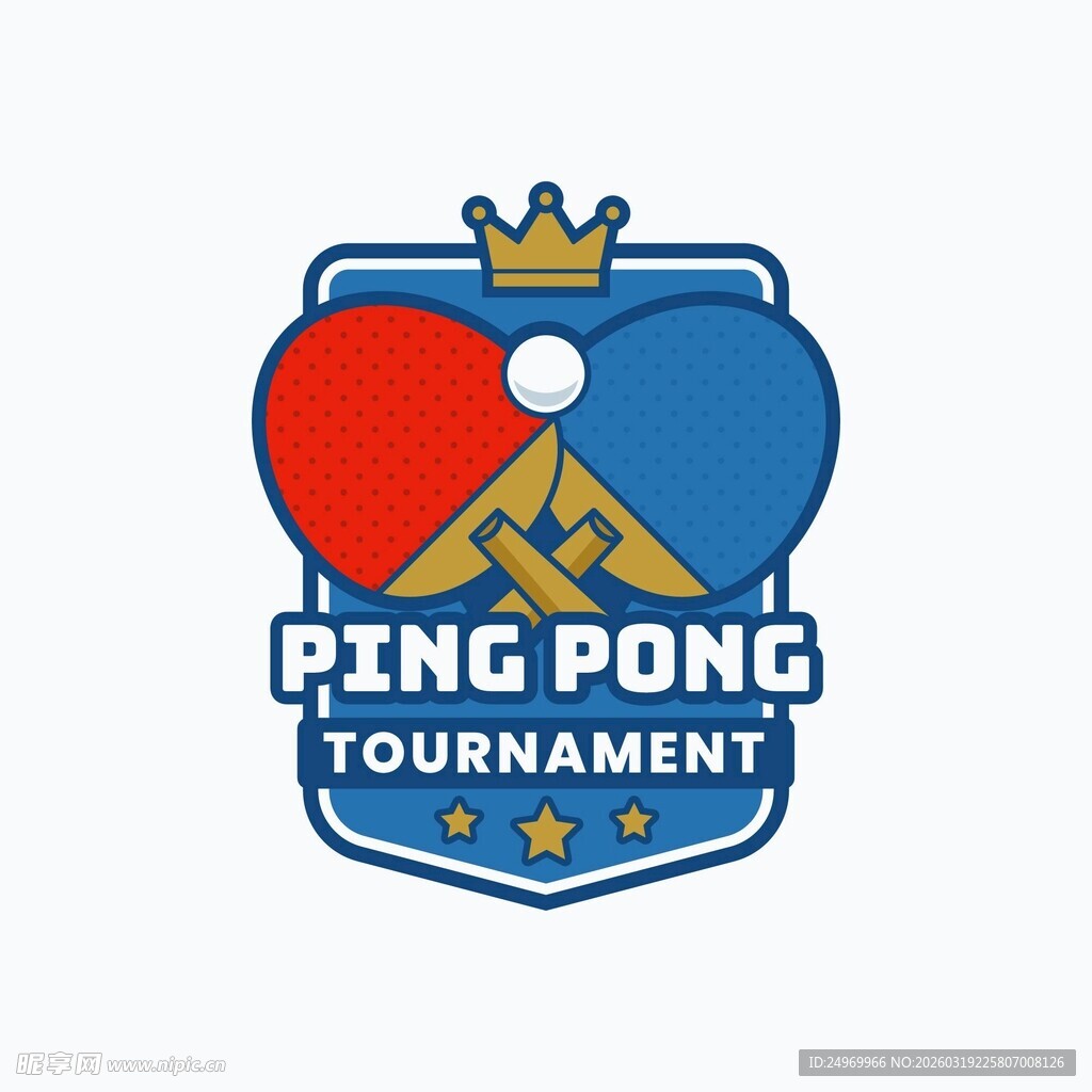 乒乓球锦标赛标志