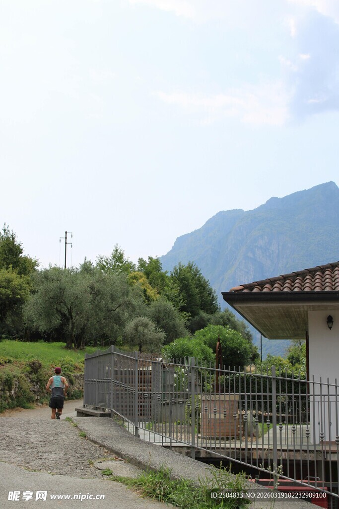 乡村户外场景与建筑