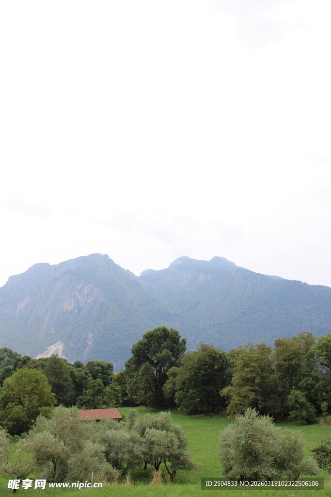 青山绿野风景