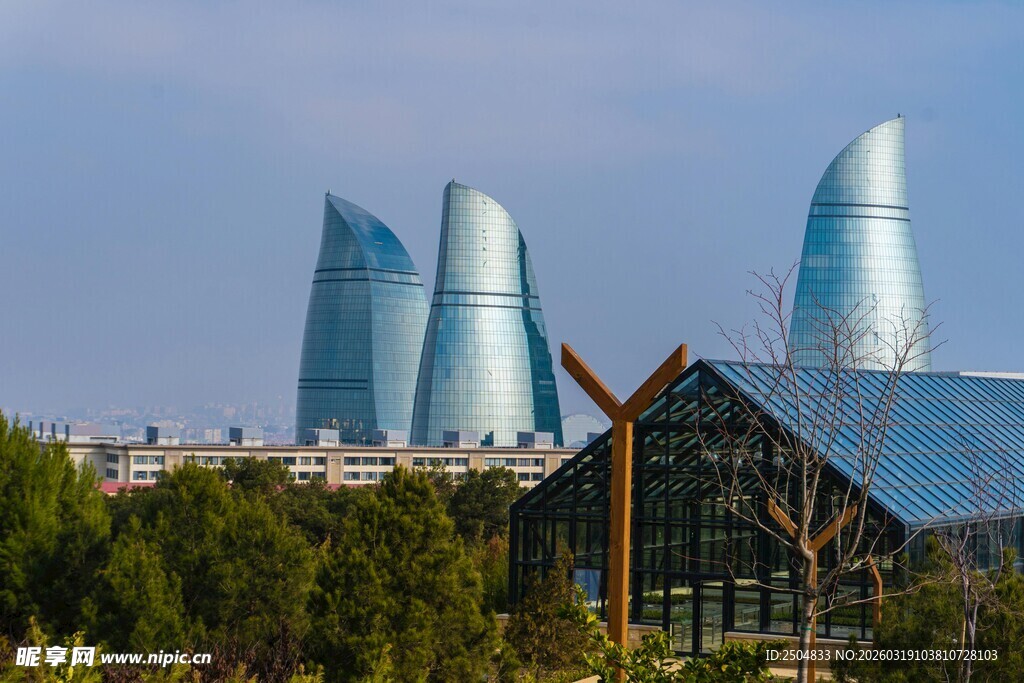 火焰塔建筑景观