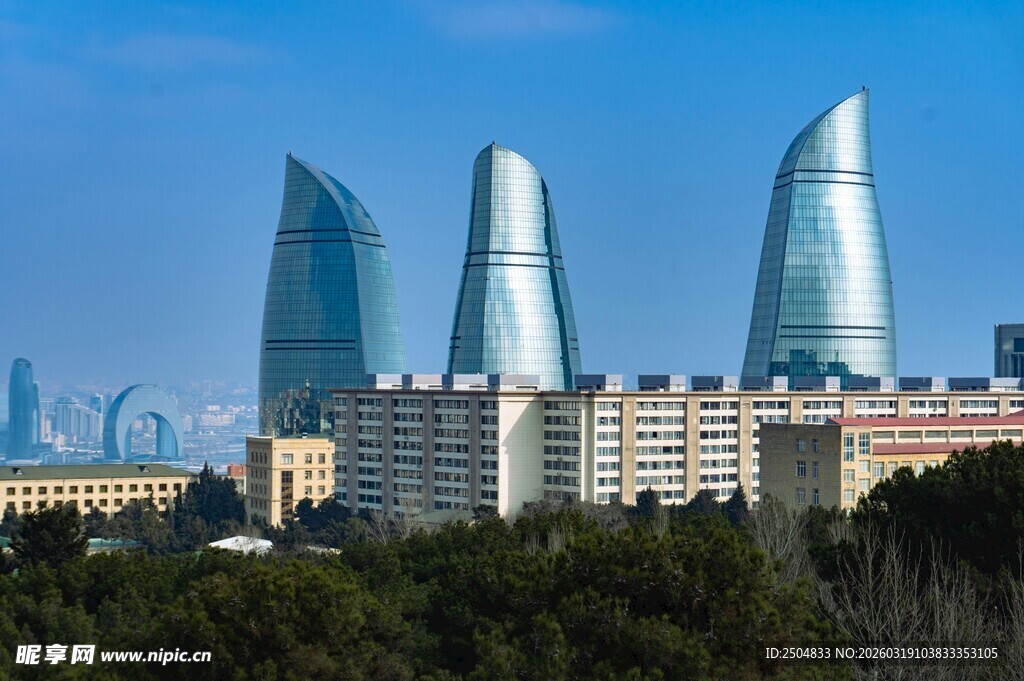 火焰塔建筑景观