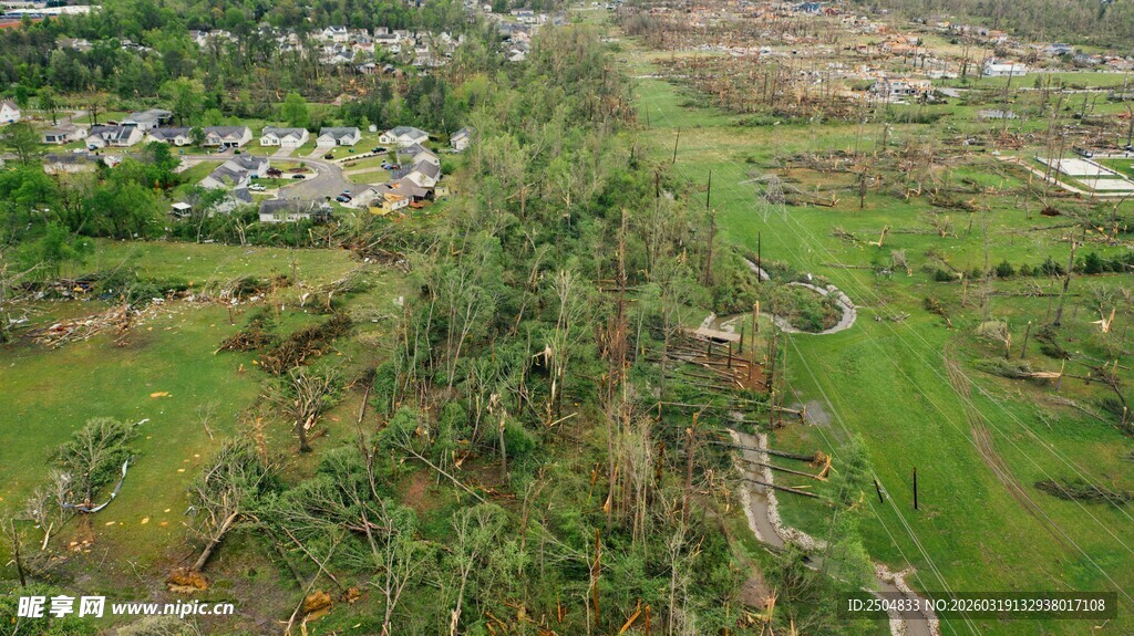 俯瞰绿意盎然的开阔景观