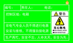 当心触电标牌