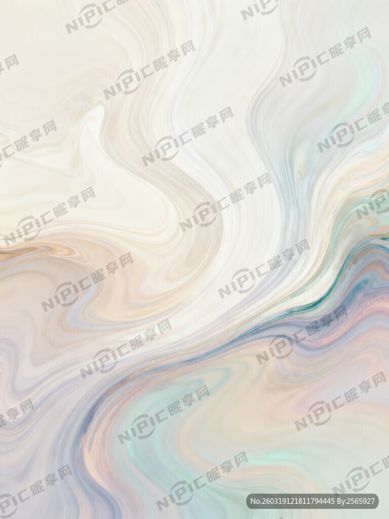 浅色系梦幻渐变彩色流体背景